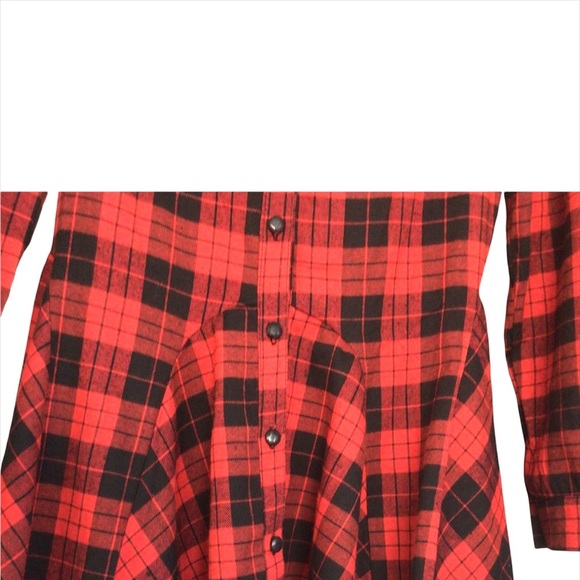 Button down plaid top - Picture 8 of 12